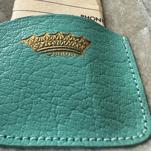 Vintage genuine leather wallet and key holder by Princess Gardner - Picture 7 of 7